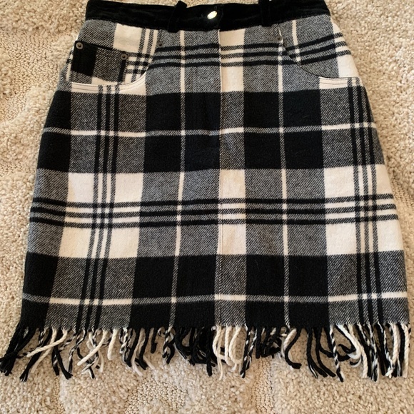 Compagnie Internationale Express Dresses & Skirts - 1990s Compagnie Internationale Express Plaid Skirt